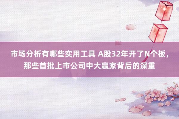 市场分析有哪些实用工具 A股32年开了N个板，那些首批上市公司中大赢家背后的深重