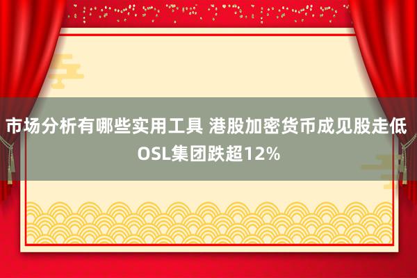 市场分析有哪些实用工具 港股加密货币成见股走低 OSL集团跌超12%