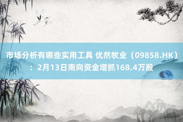 市场分析有哪些实用工具 优然牧业（09858.HK）：2月13日南向资金增抓168.4万股